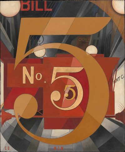 charles demuth the figure 5 in gold